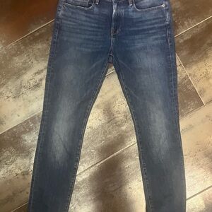 FRAME L'Homme Slim Womens Blue Jean Dark Wash Size 32x 31